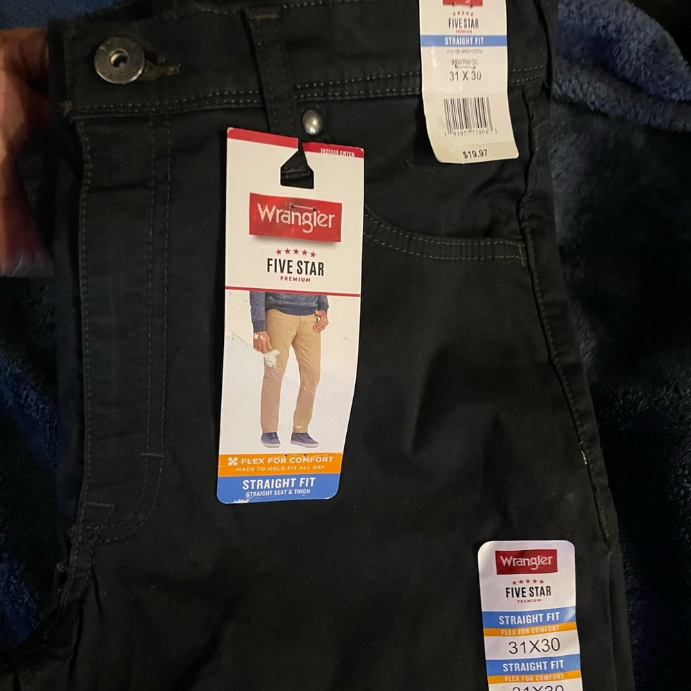 Men’s Wranglers straight fit jeans